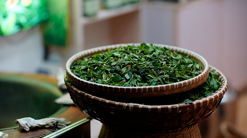 Chinese tea sold in Shanghai