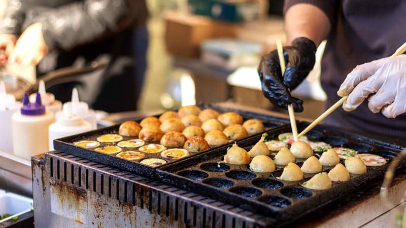 Takoyaki, Octopus Balls