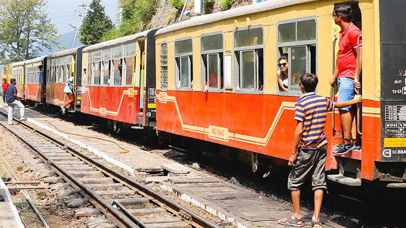 Toy Train on Rails in India