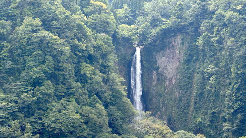 Stunning Waterfall in Rebun Island