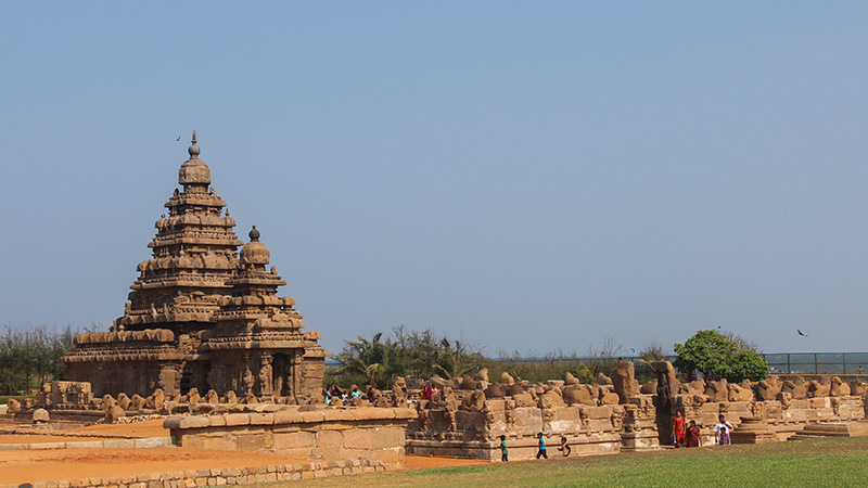 Mahabalipuram Shore Temple in South India