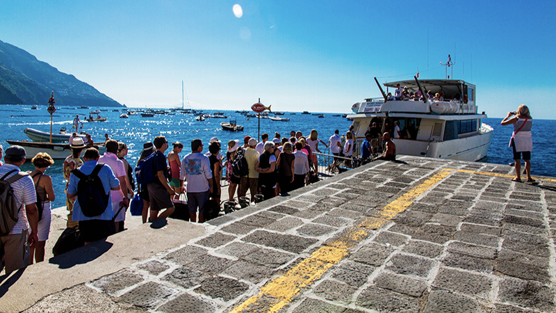 High Season in Italy's Beach