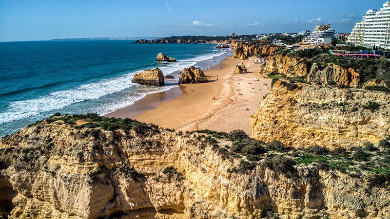 A Beach in the Algarve