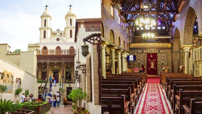 The Hanging Church in Cairo