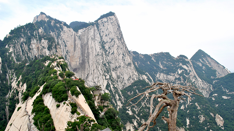 Panoramic view of Huashan