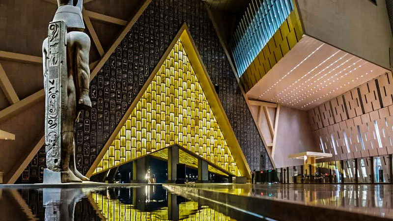 Inside the Grand Egyptian Museum
