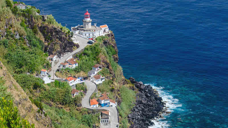 Lighthouse in Sao Miguel