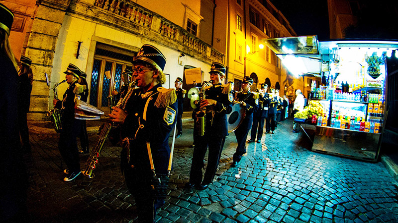 Parade in Italy
