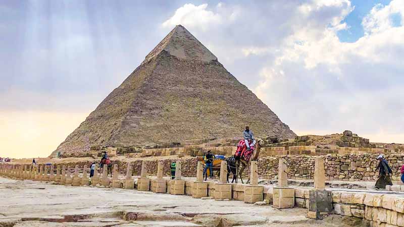 Pyramid in Giza, Cairo
