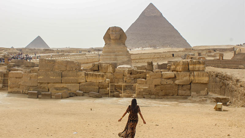 Giza Pyramids & Sphinx