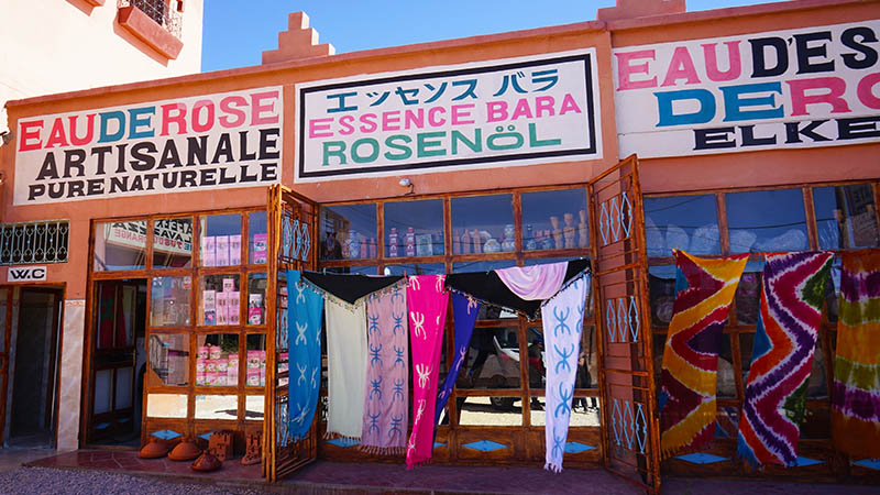 Rose Market in Morocco