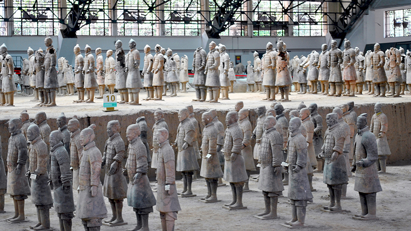 The Terracotta Warriors in Xi'an