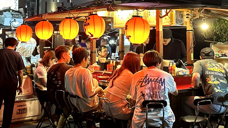 Yatai Food Stall in Fukuoka