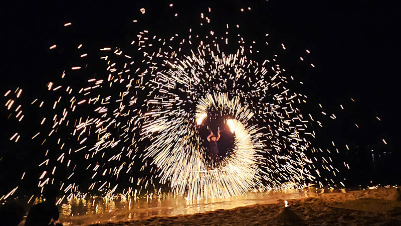 Fire Show in Full Moon Party