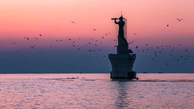 Haeundae Beach Sunset