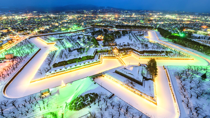 Hakodate in Winter, Hokkaido