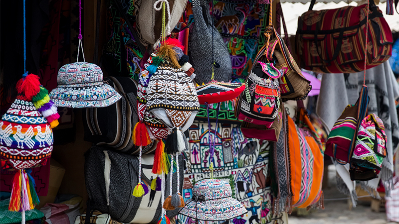 Traditional Handcrafted Goods Market, Arequipa, Peru