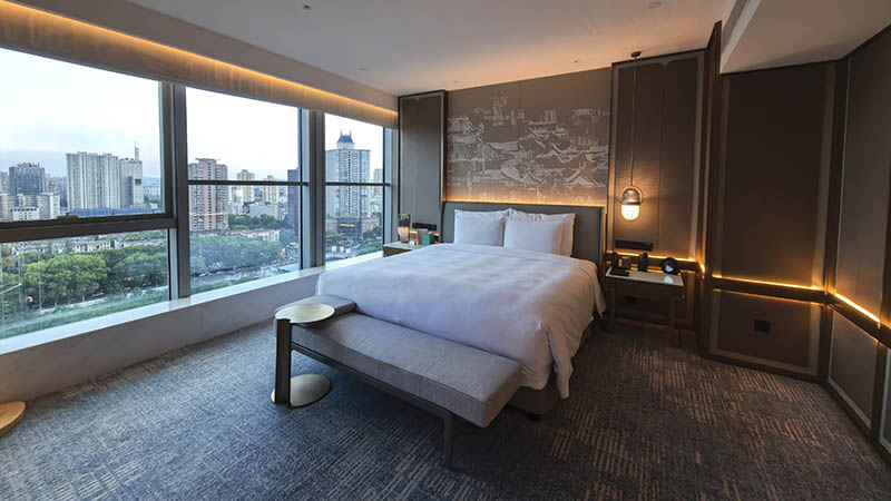 An elegant hotel in Nanjing