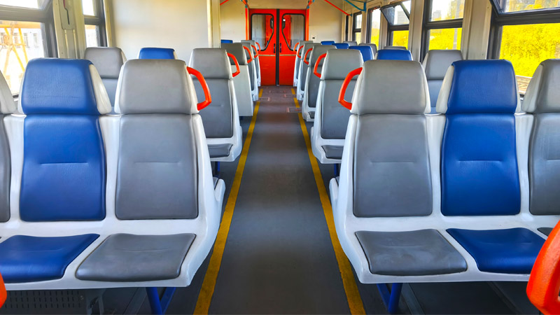 Italian Regional Train Seats