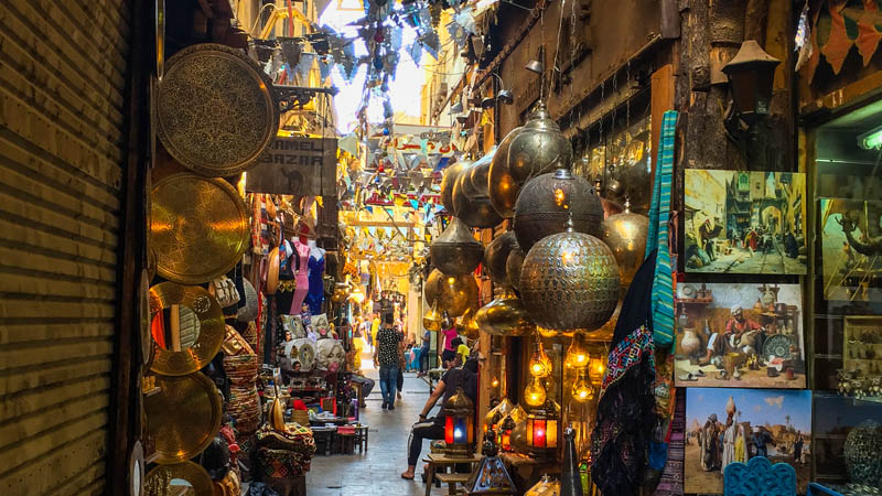 An Alley in Khan El-Khalili