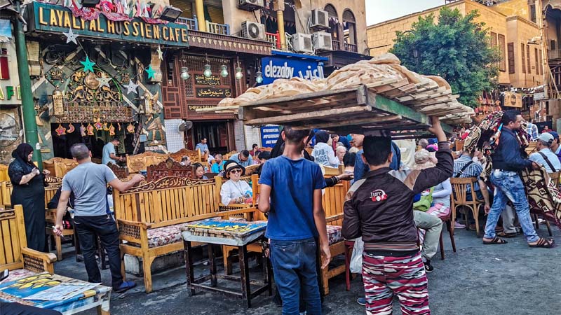 Bustling Khan El-Khalili