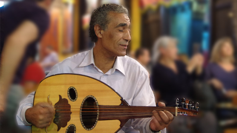 Laocal People Playing Music and Singing
