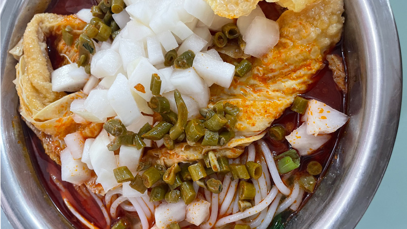 A bowl of delicious Luosifen in Guilin