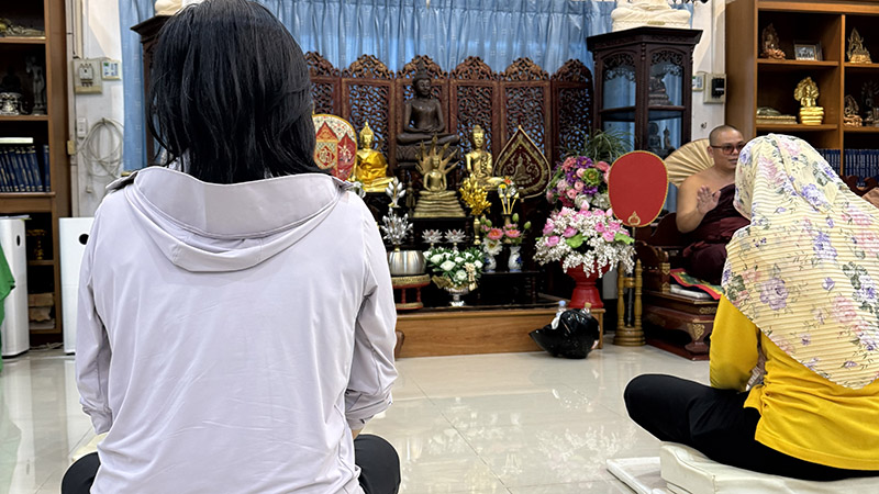 Meditation With Famous Monk KK