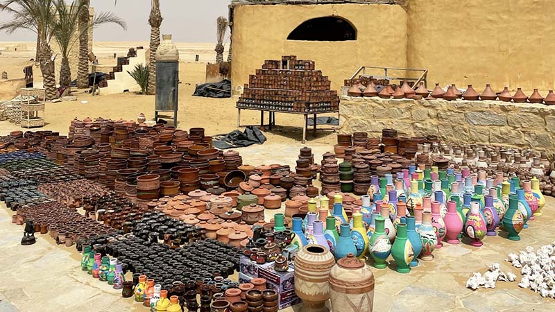 Pottery in Tunis Village