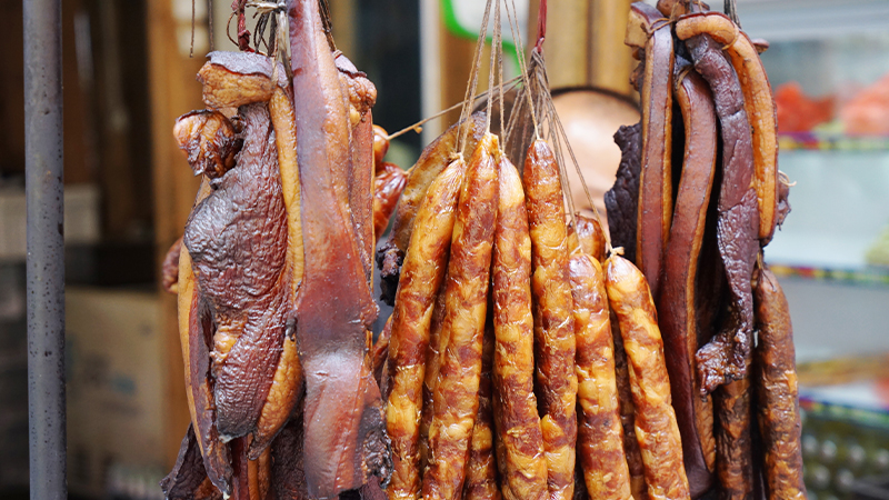 Chinese Sausage & Dried Meat