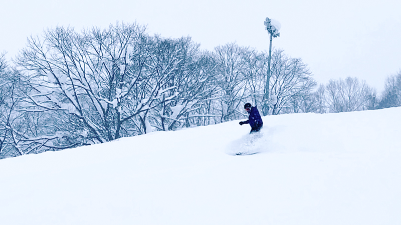 Skiing at Shiga Kogen