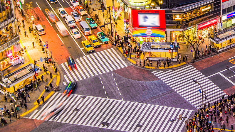 Shibuya Scramble Crossing