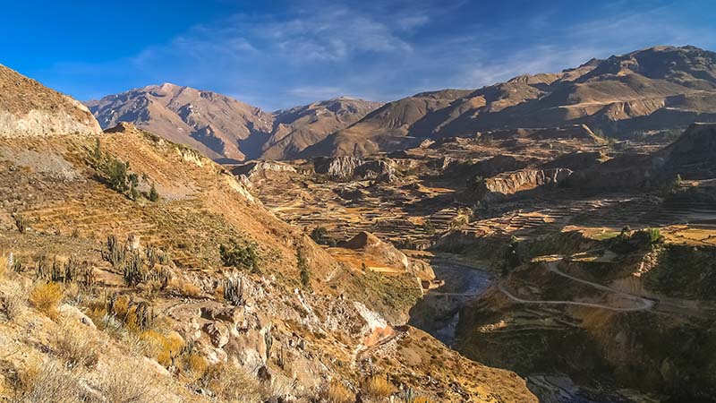 View of the Deep Canyon Colca