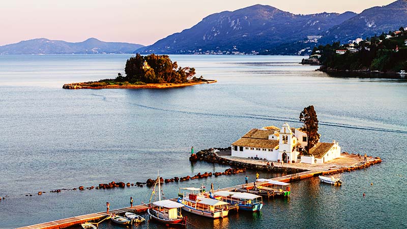 Holy Monastery of Vlacherna, Corfu Island