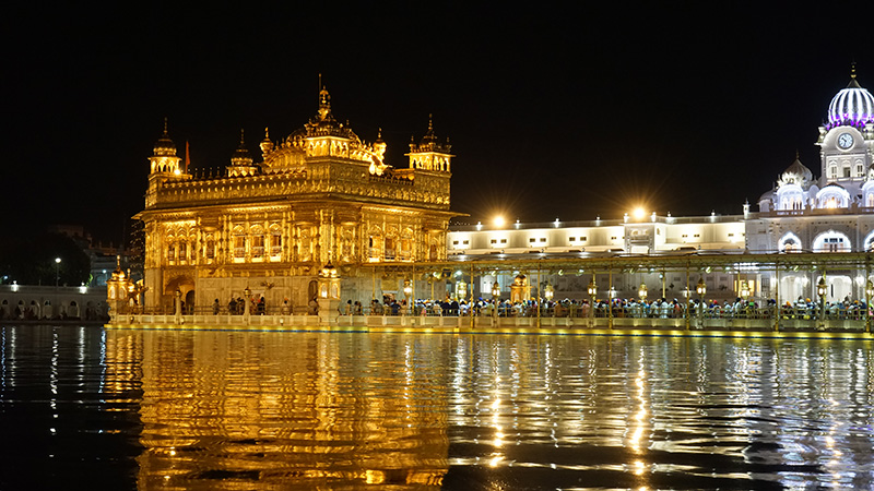 Golden Temple at Night