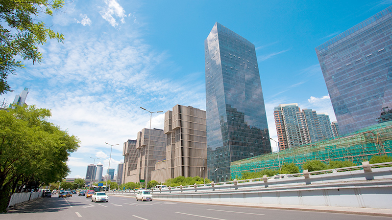 City view of Beijing