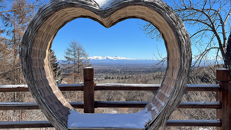 A popular photo location on Changbai Clubmed