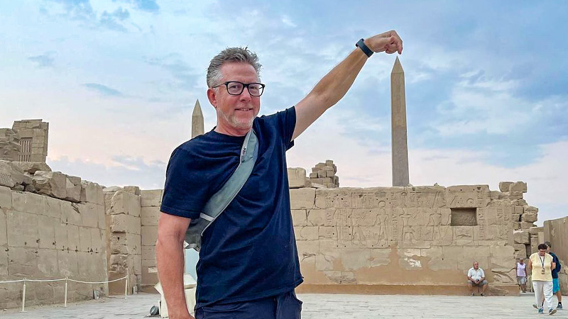 Client in Luxor Temple