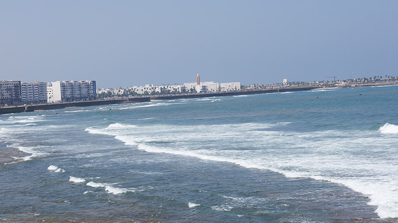 Coastline of Casablanca