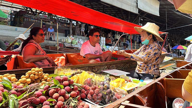 Damnoen Saduak Floating Market, Bangkok