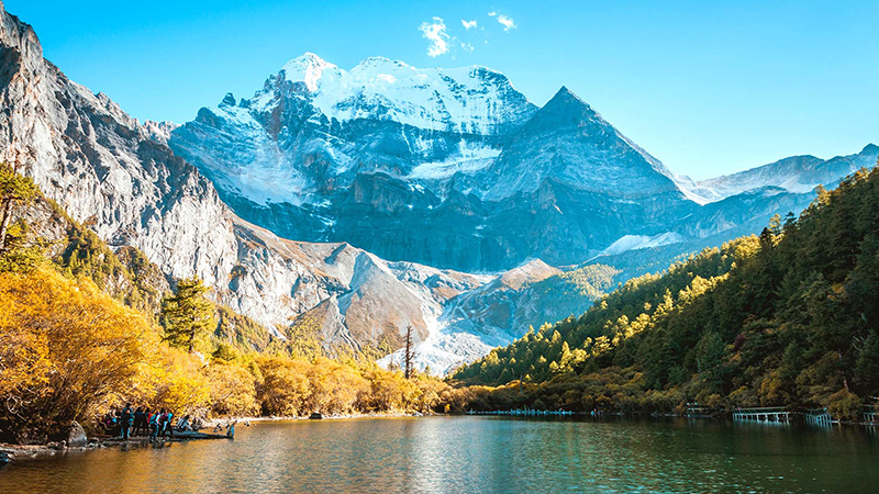 Daocheng Yading in Sichuan, China