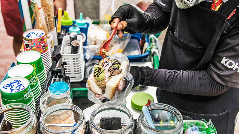 Food Stall at Chatuchak Weekend Market