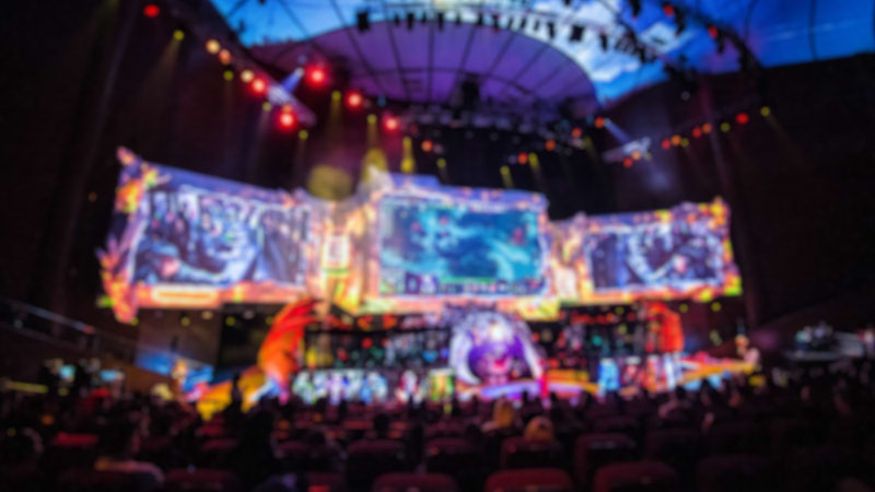 Colorful Main Stage Decorations