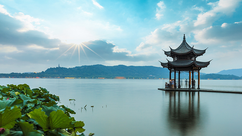 A pavilion on West Lake