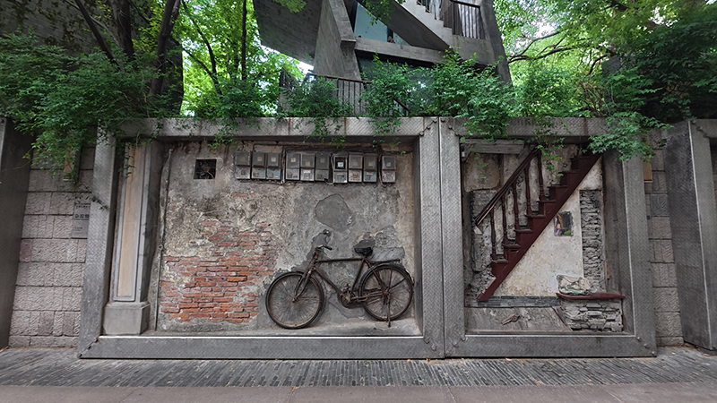 The street scenery of Hefang Street