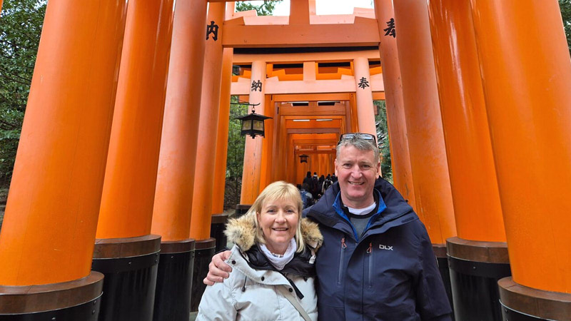 Torii Gates to Fushimi Inari Taisha, Kyoto