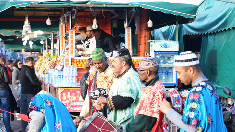 Jemaa el-Fna Square During the Day