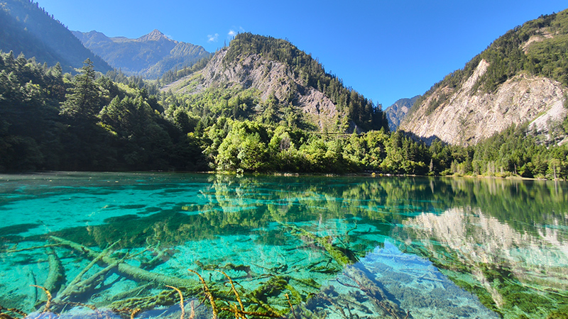 Jiuzhaigou Valley in Sichuan