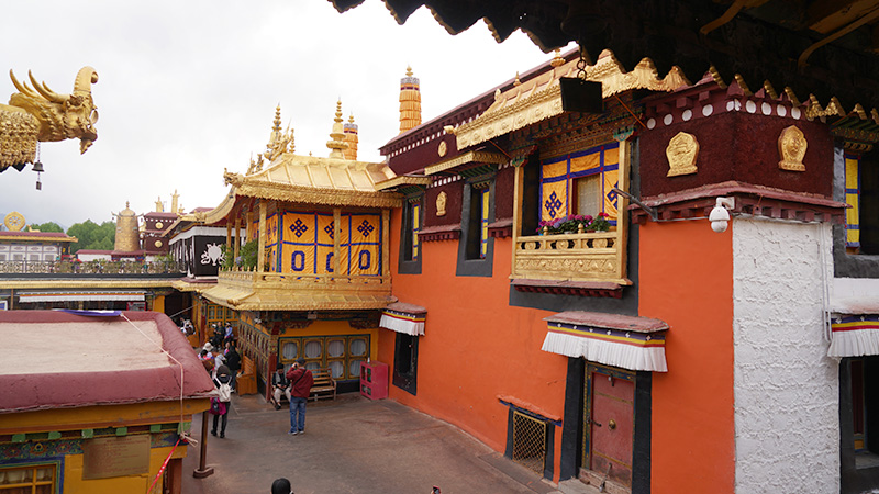 Jokhang Temple in Lhasa, Tibet