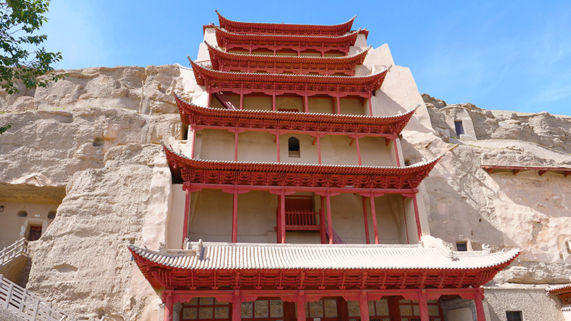 Mogao Grottoes in Dunhuang